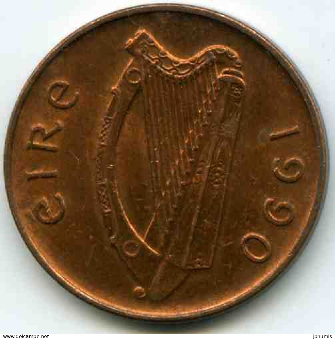 Irlande Ireland 1 Penny 1990 KM 20a - Irlande