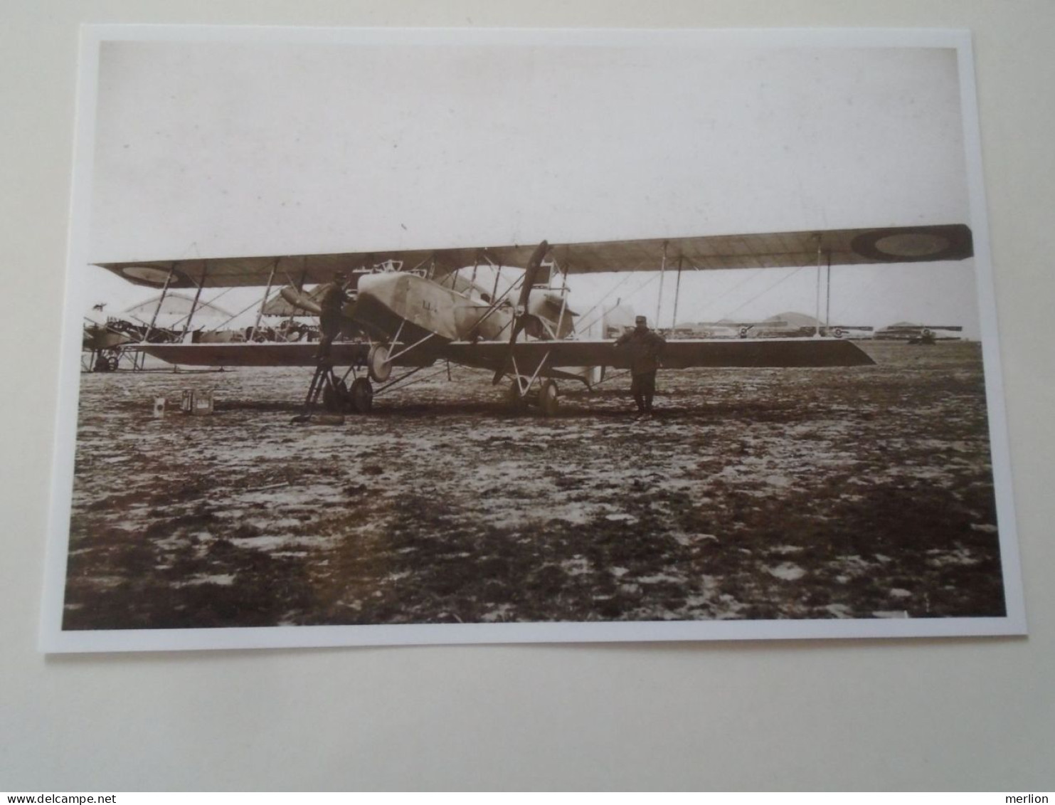 D203271    Aviation - Avions - Avion -  Military Aircraft  -Postcard Sized  Modern Printed Photo  15 X10 - 1914-1918: 1ère Guerre