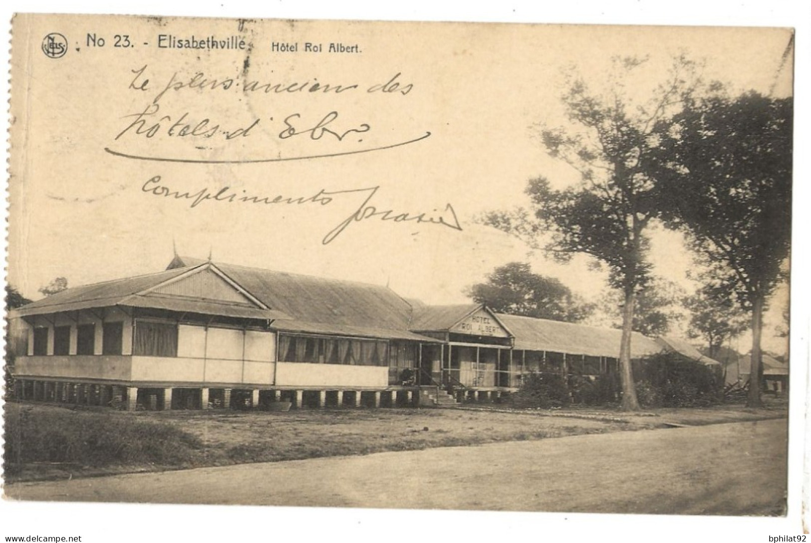 !!! CONGO,CPA DE 1921 AU DÉPART D'ELISABETHVILLE POUR LUXEMBOURG PAR CAPE TOWN - Covers & Documents