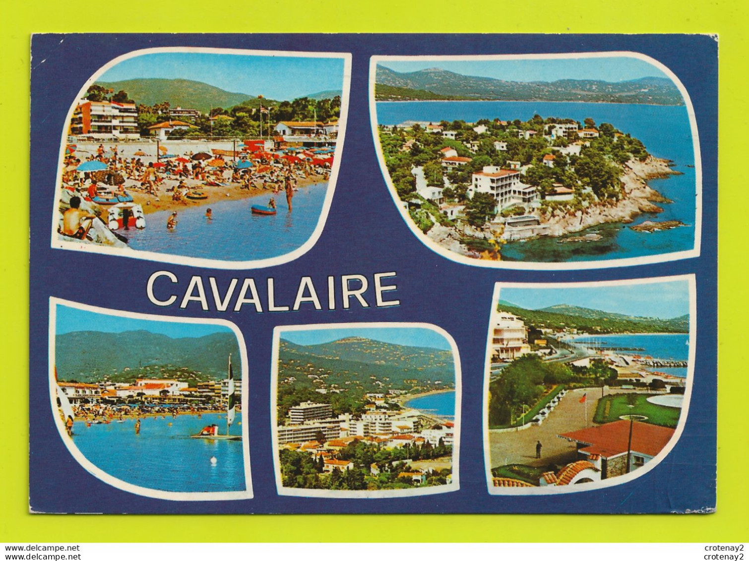 83 CAVALAIRE En 5 Vues De 1983 - Cavalaire-sur-Mer