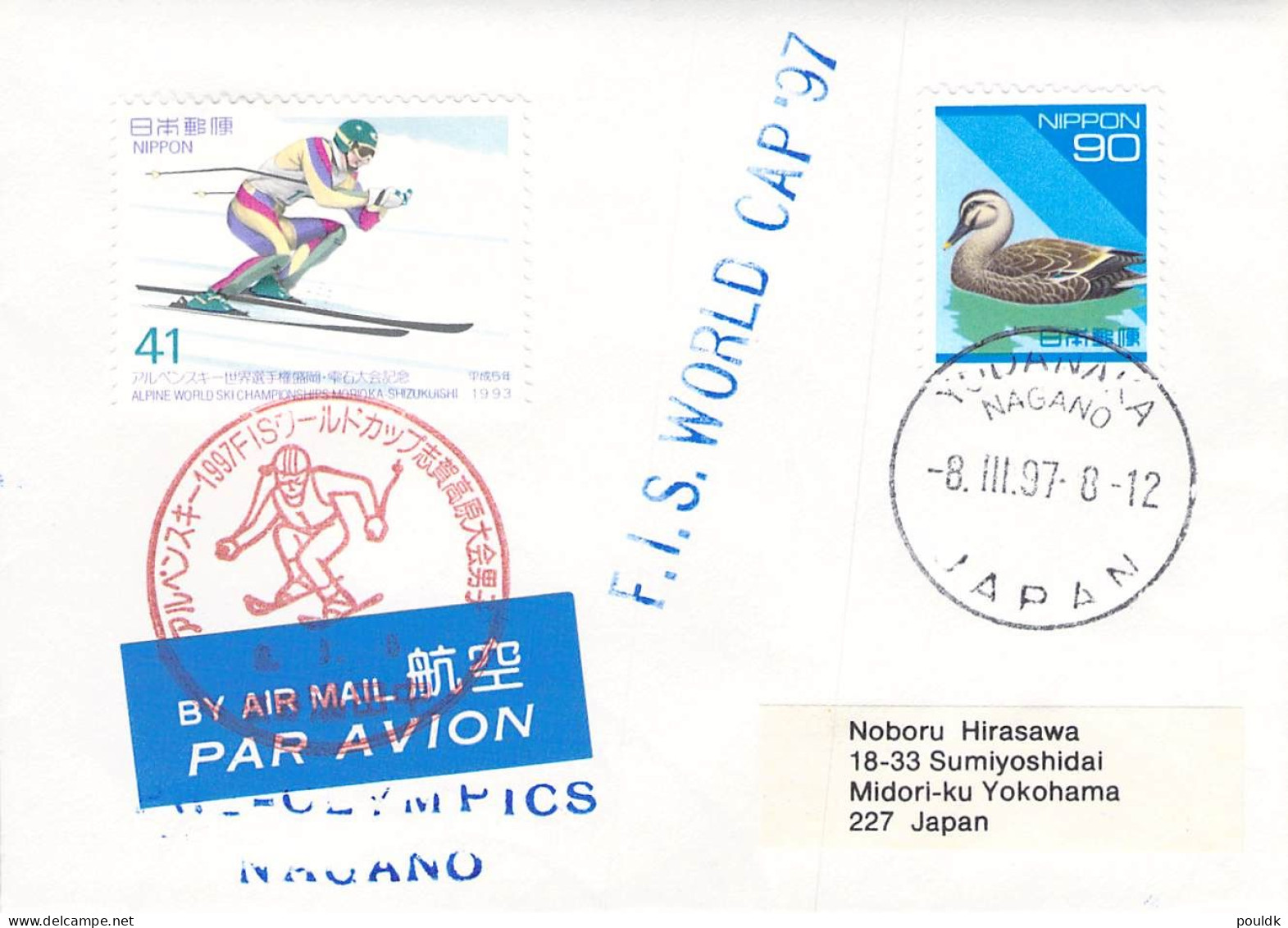 Olympic Games In Nagano 1998. 10 Cards/covers. Postal Weight Approx 80 Gramms. Please Read Sales Conditions Under Image - Hiver 1998: Nagano