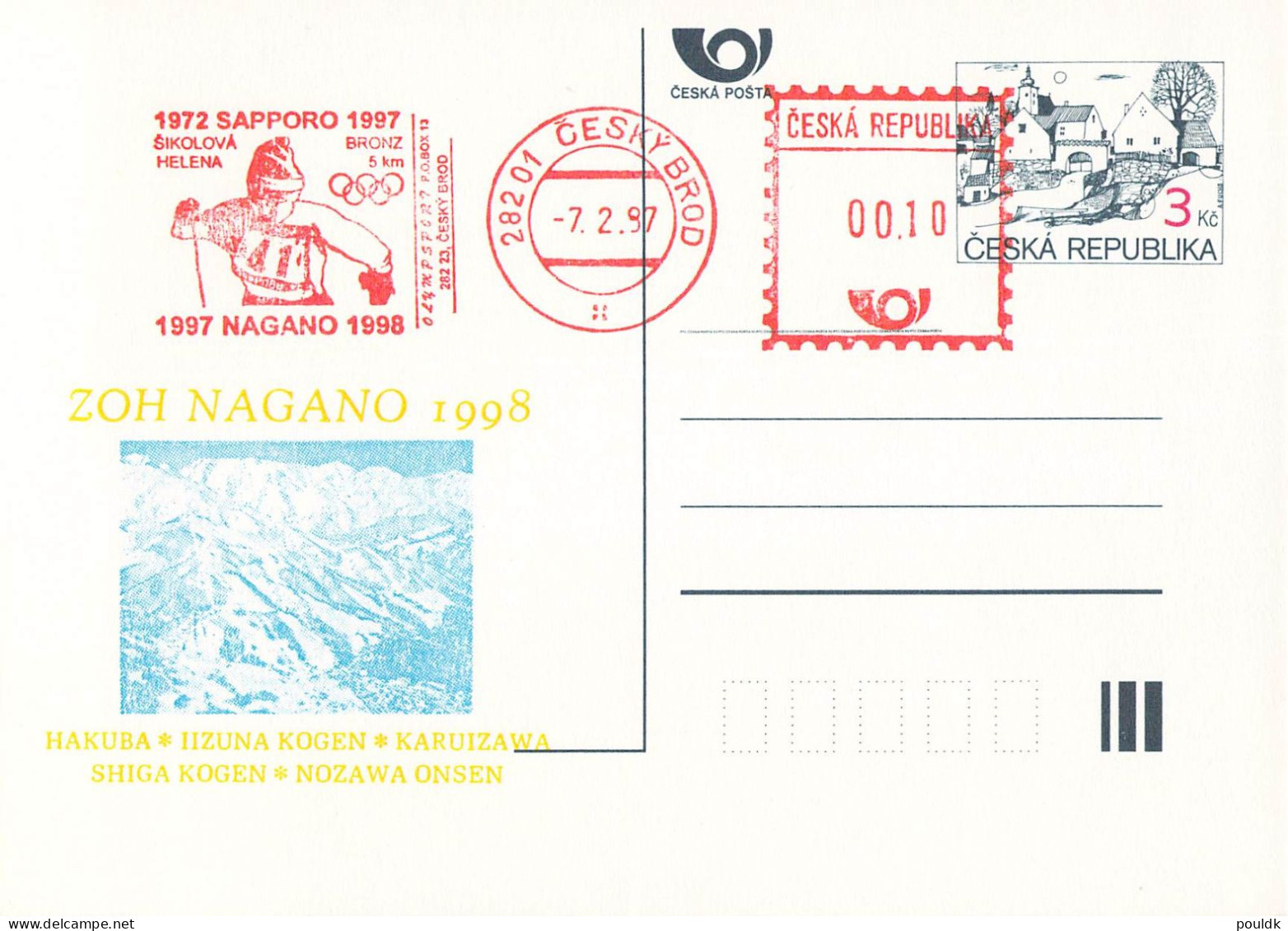 Olympic Games in Nagano 1998. 10 cards/covers. Postal weight approx 80 gramms. Please read Sales Conditions under Image