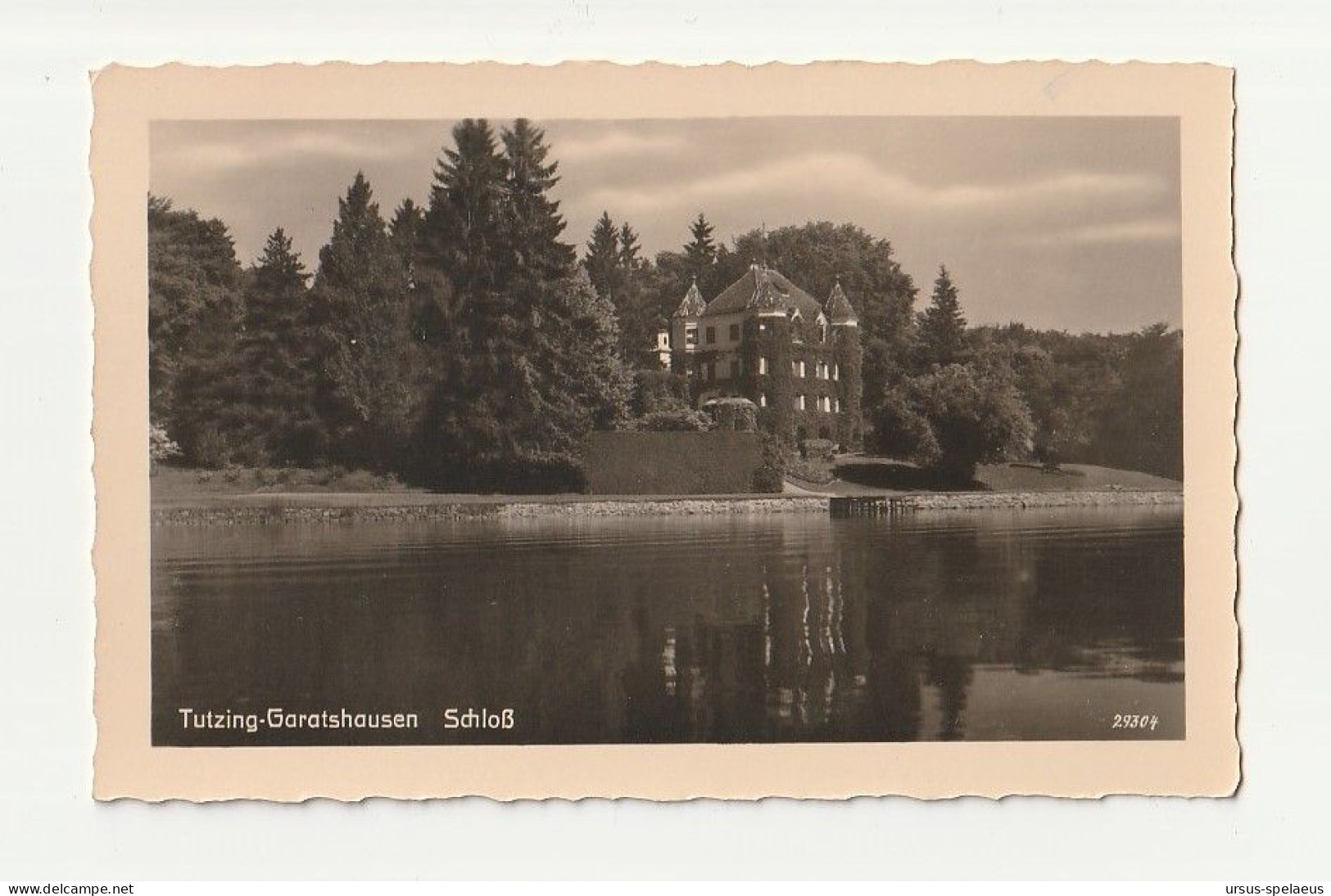 TUTZING-GARATSHAUSEN  SCHLOSS   AK Ca. 1930 - Tutzing