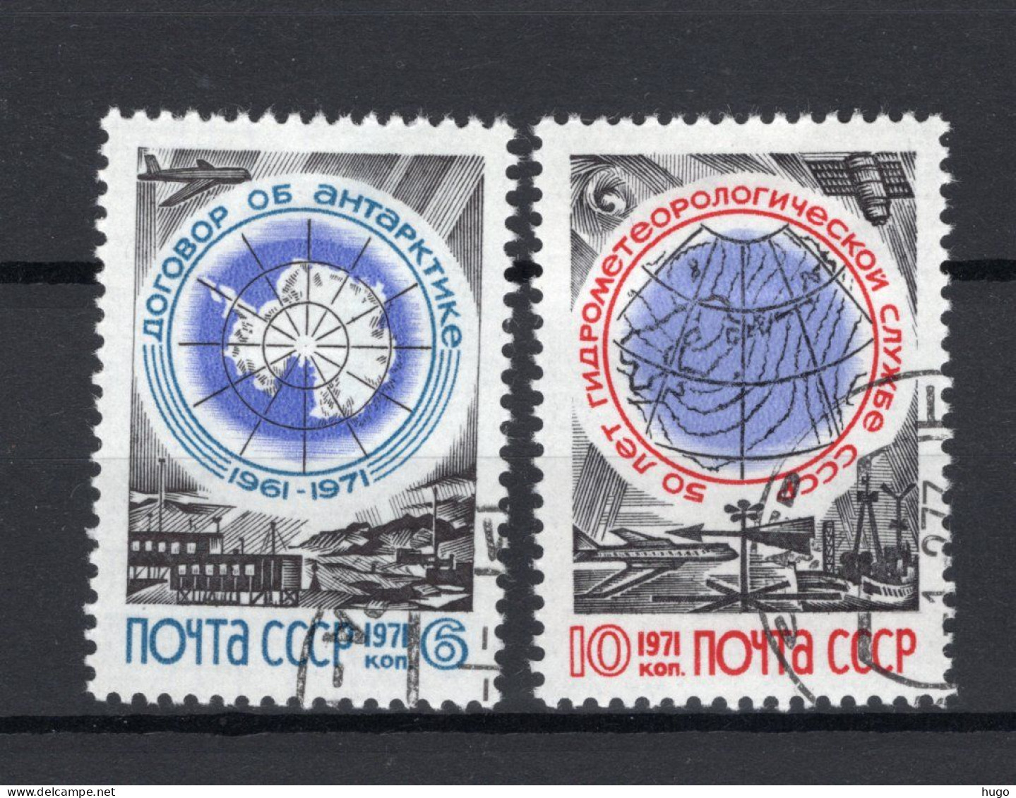 RUSLAND Yt. 3727/3728° Gestempeld 1971 - Used Stamps