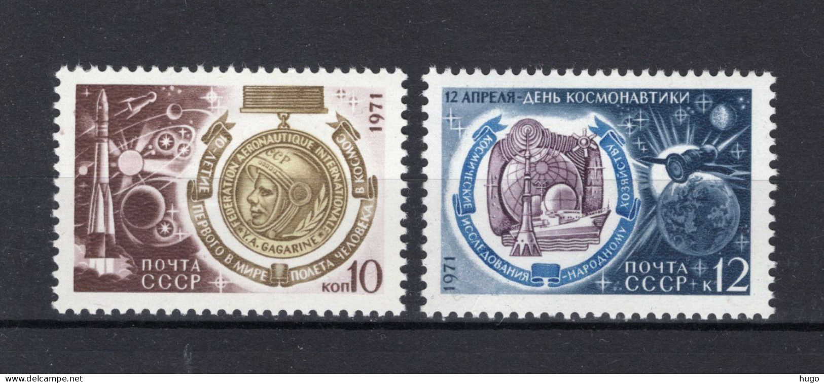 RUSLAND Yt. 3709/3710 MH 1971 - Unused Stamps