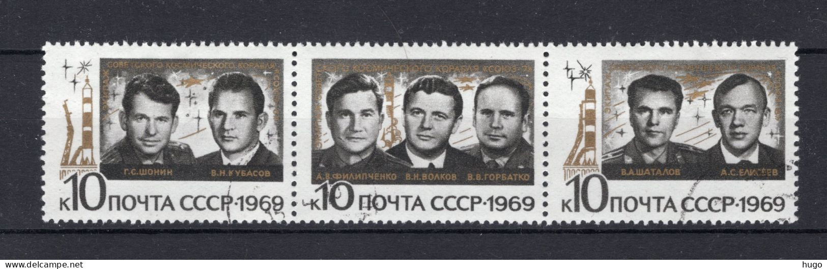 RUSLAND Yt. 3542/3544° Gestempeld 1969 - Used Stamps