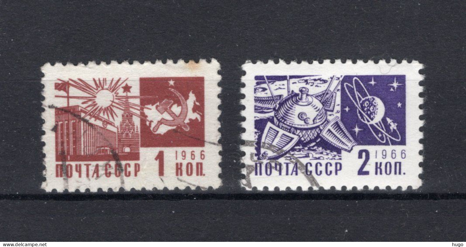 RUSLAND Yt. 3160/3161° Gestempeld 1966-1969 - Used Stamps