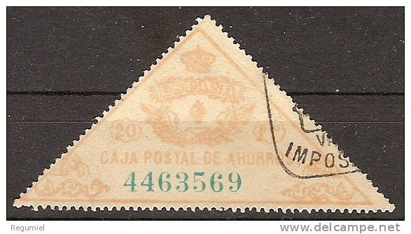 Caja Postal U 07 (o) Corona Real - Revenue Stamps