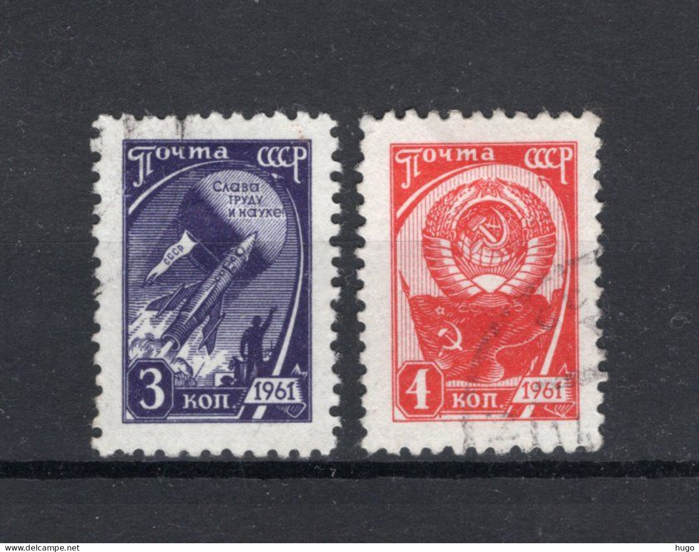 RUSLAND Yt. 2369/2370° Gestempeld 1961 - Used Stamps