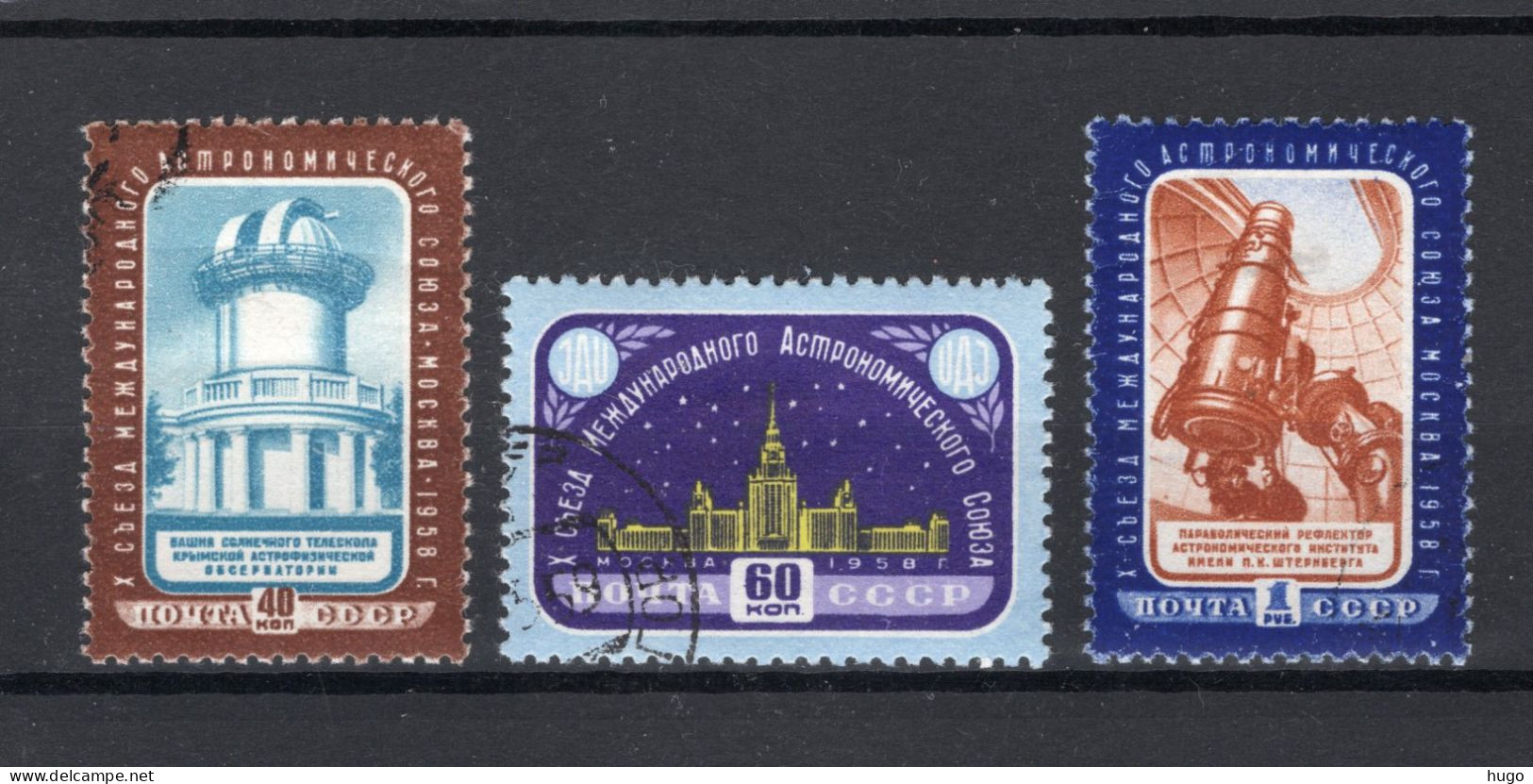 RUSLAND Yt. 2074/2076° Gestempeld 1958 - Unused Stamps