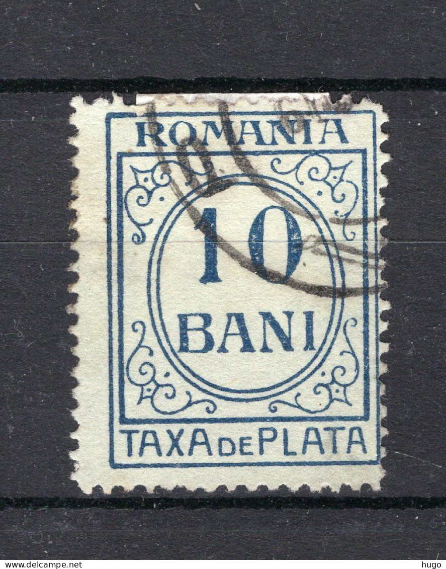 ROEMENIE Yt. T35° Gestempeld Portzegel 1911 - Postage Due