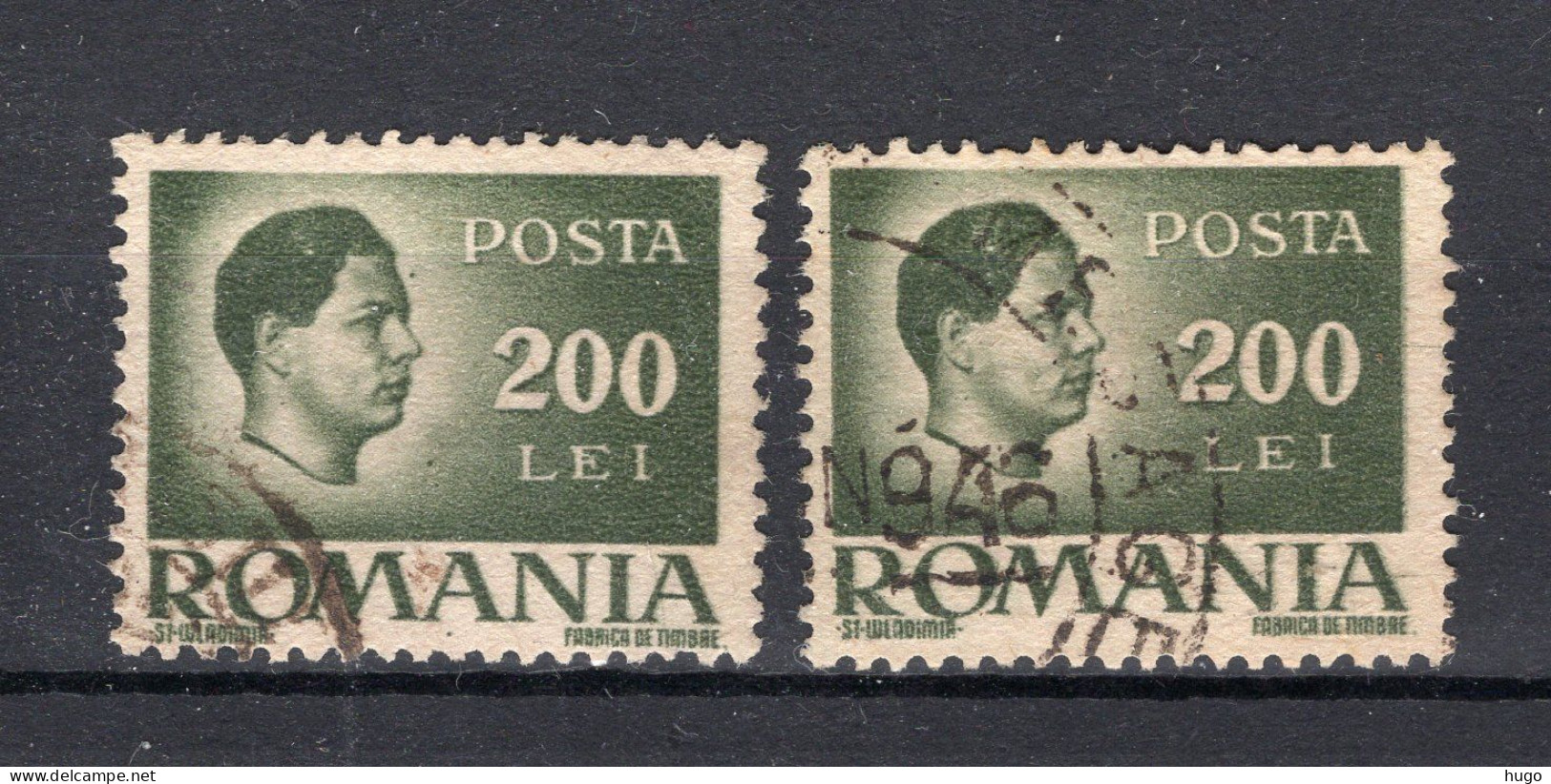 ROEMENIE Yt. 807° Gestempeld 1945-1946 - Used Stamps