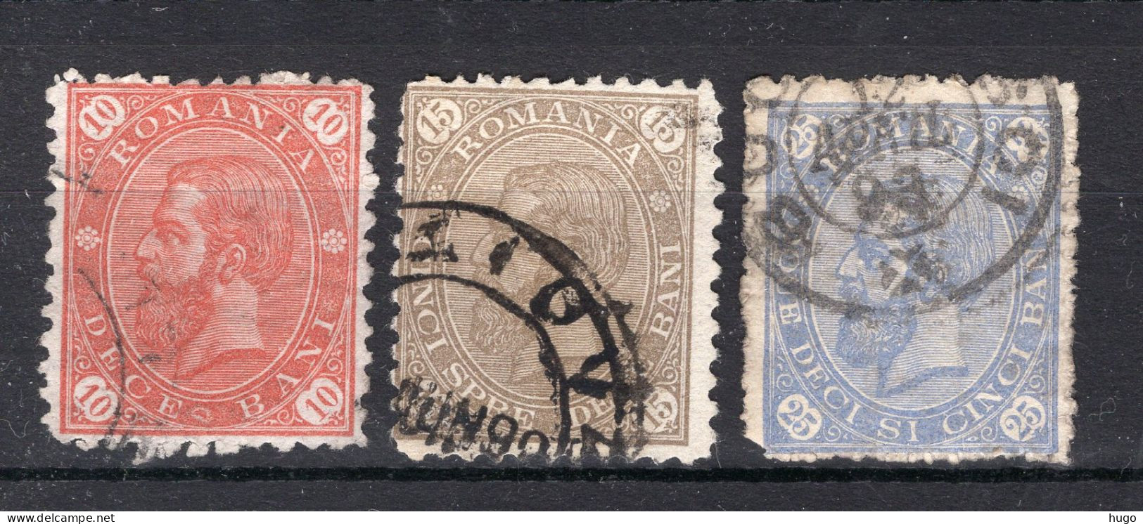 ROEMENIE Yt. 86/88° Gestempeld 1891 - Used Stamps