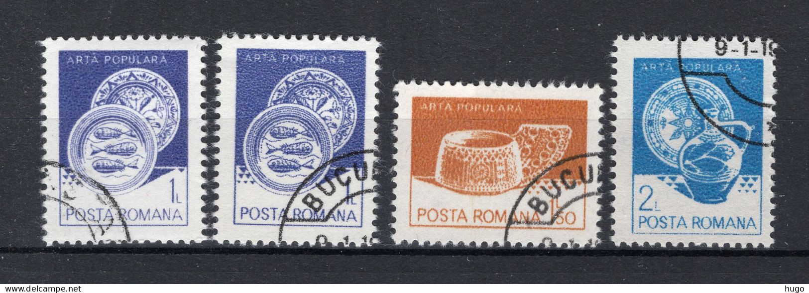 ROEMENIE Yt. 3419/3421° Gestempeld 1982 - Used Stamps