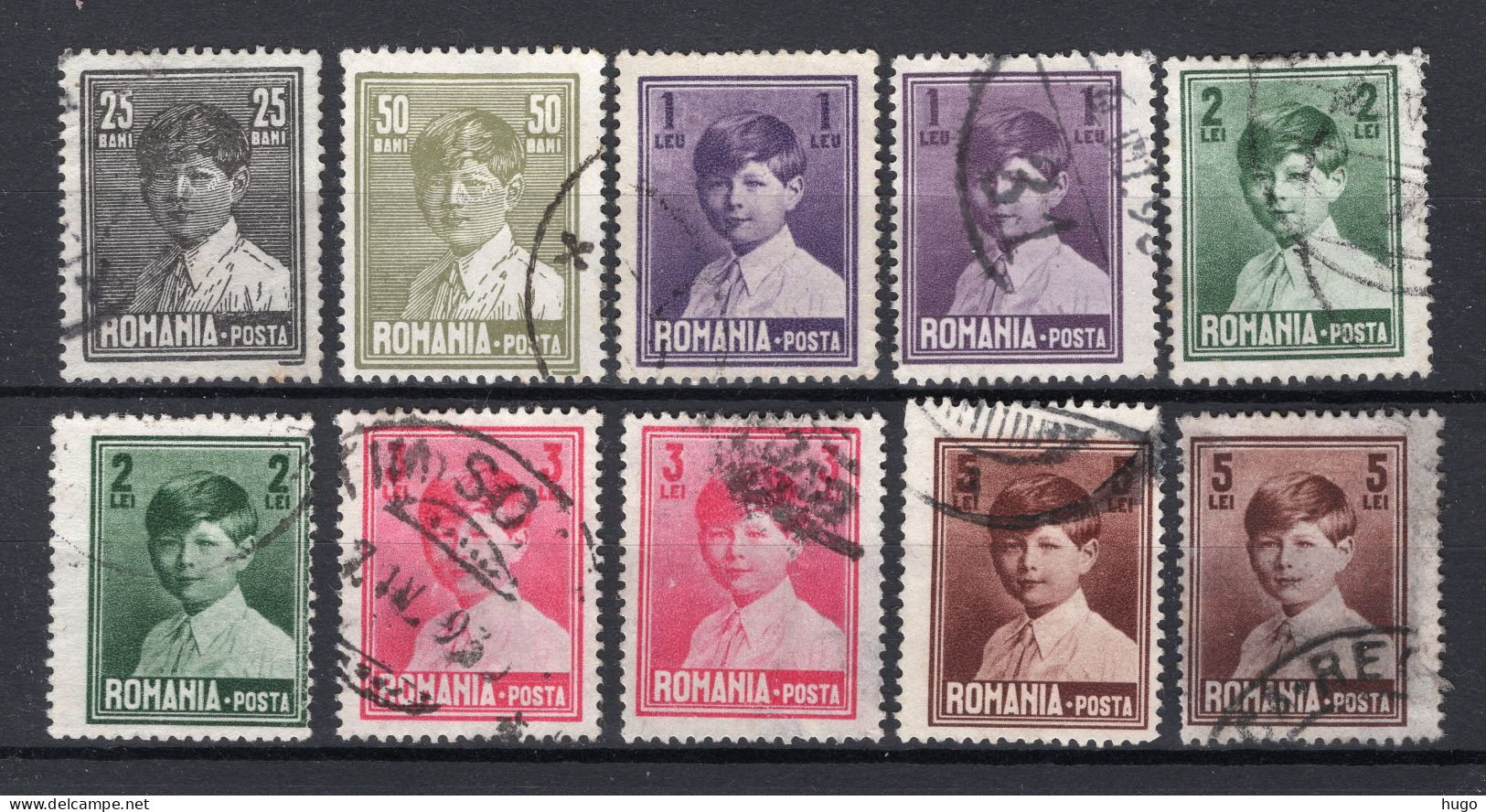 ROEMENIE Yt. 336/341° Gestempeld 1928-1929 - Used Stamps