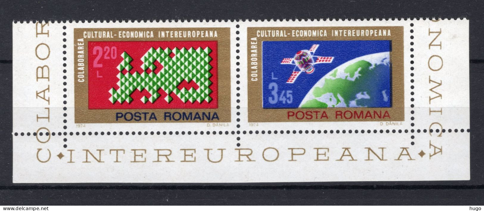 ROEMENIE Yt. 2836/2837 MNH 1974 - Unused Stamps