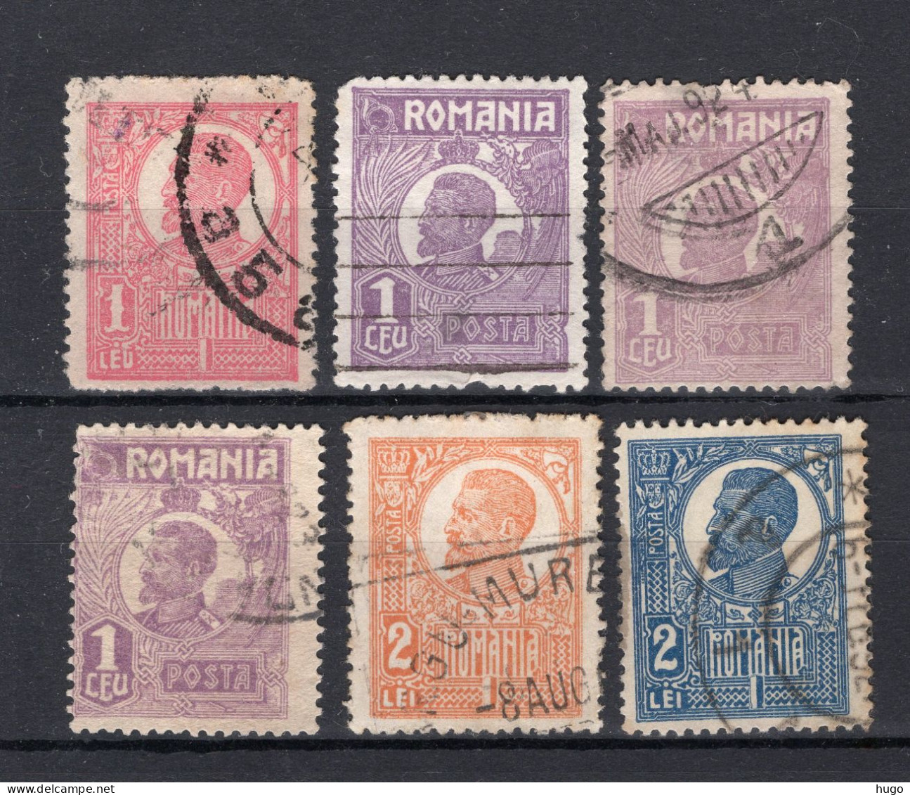 ROEMENIE Yt. 282/285° Gestempeld 1919-1926 - Used Stamps