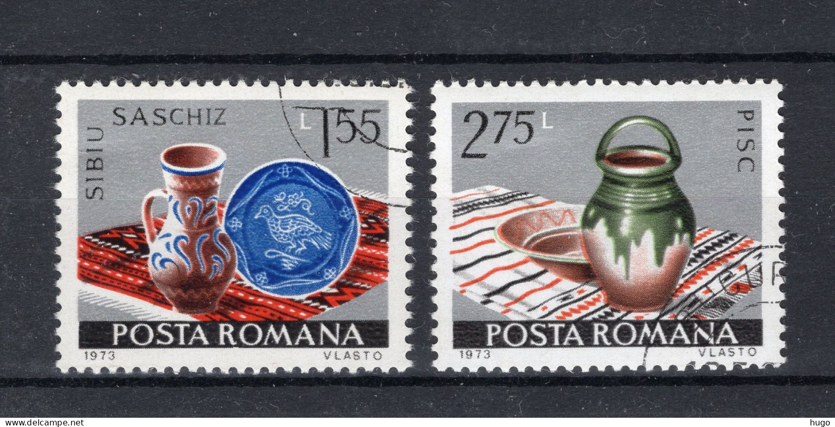 ROEMENIE Yt. 2812/2813° Gestempeld 1973 - Used Stamps