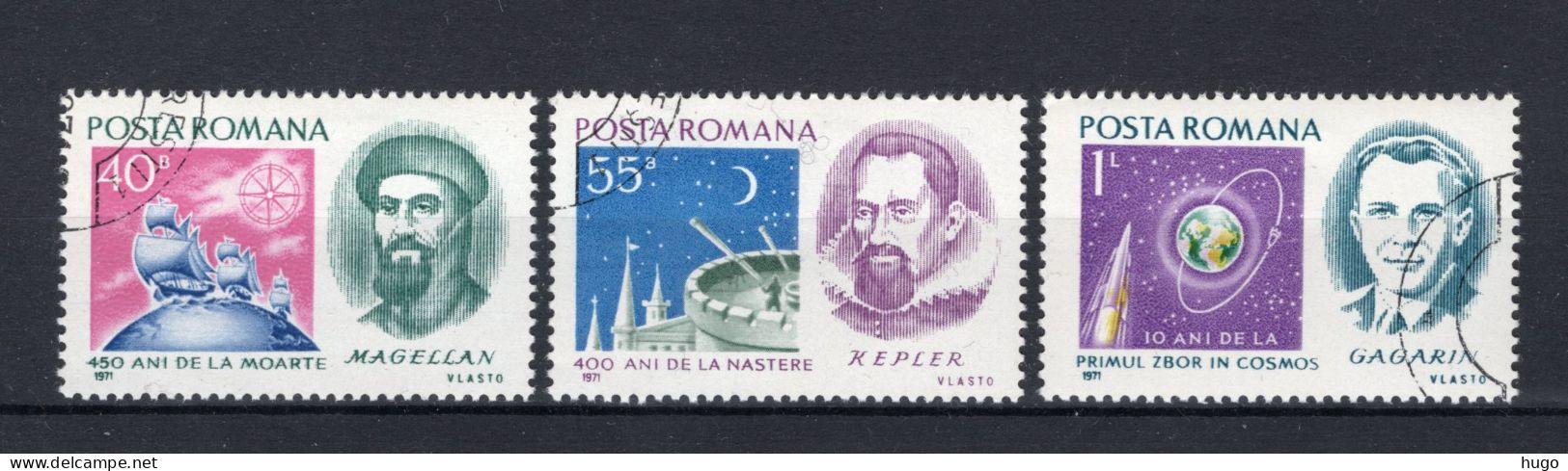 ROEMENIE Yt. 2663/2665° Gestempeld 1971 - Used Stamps