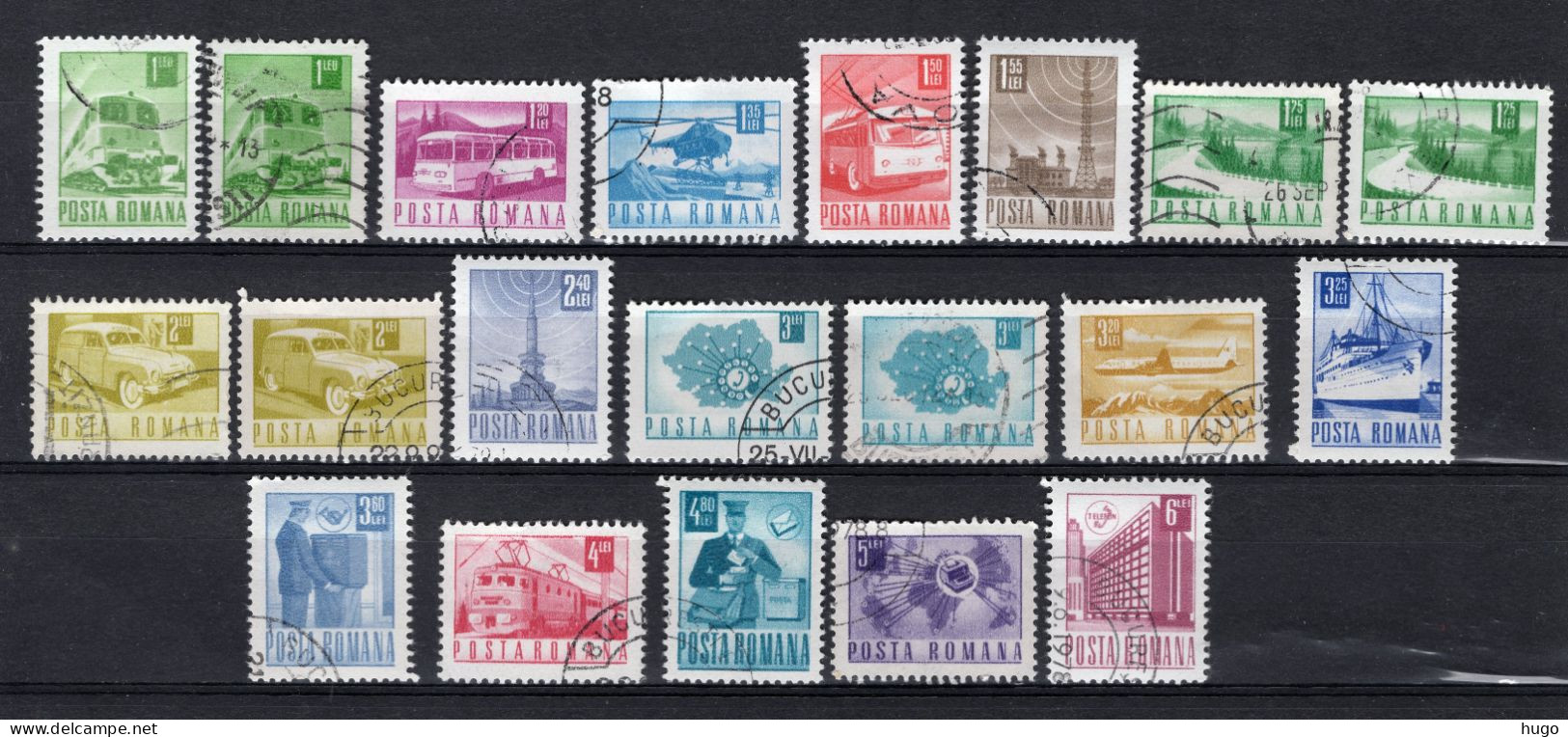 ROEMENIE Yt. 2632/2647° Gestempeld 1971 - Used Stamps