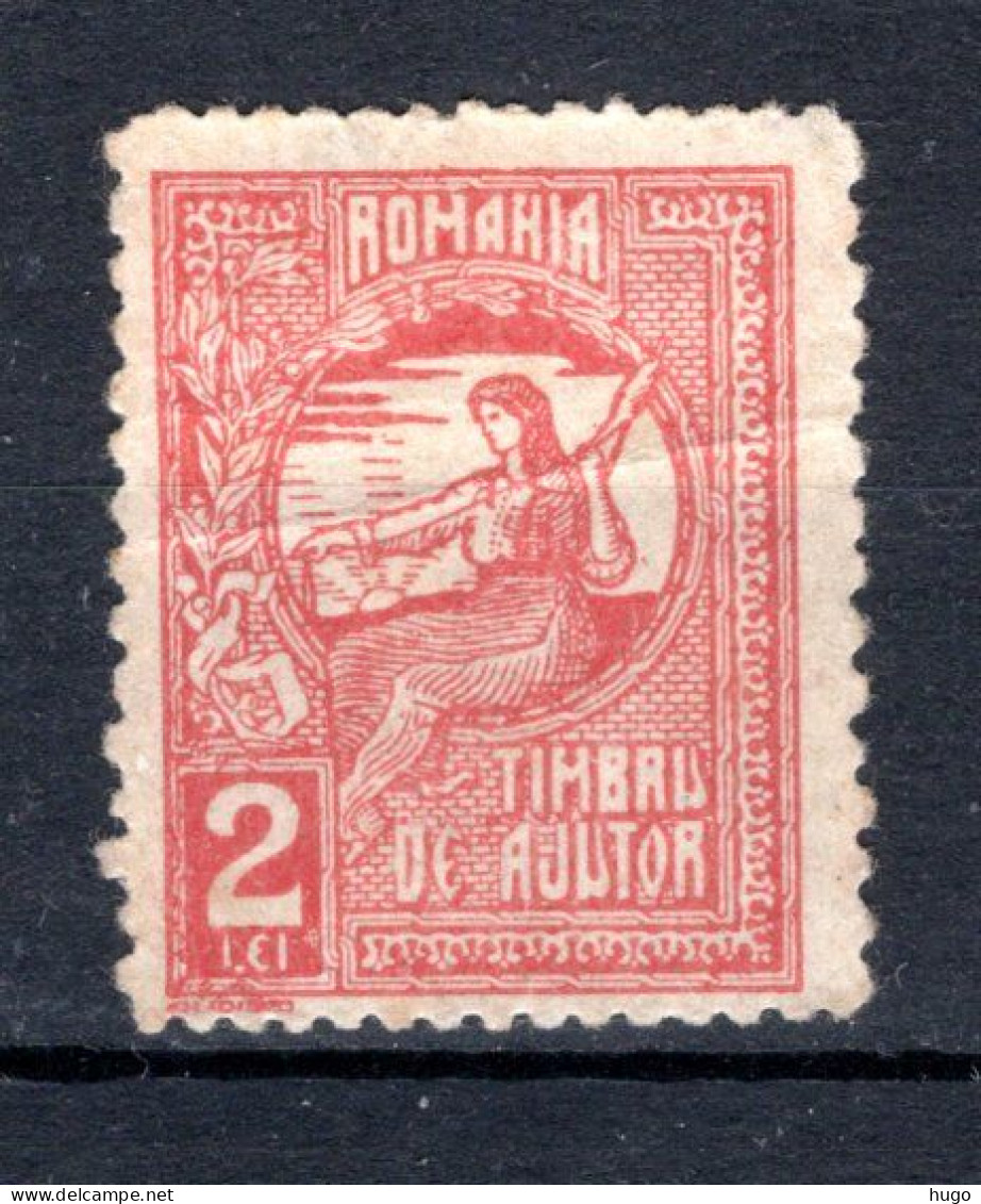 ROEMENIE Yt. 245 (*) Zonder Gom 1916-1918 - Used Stamps