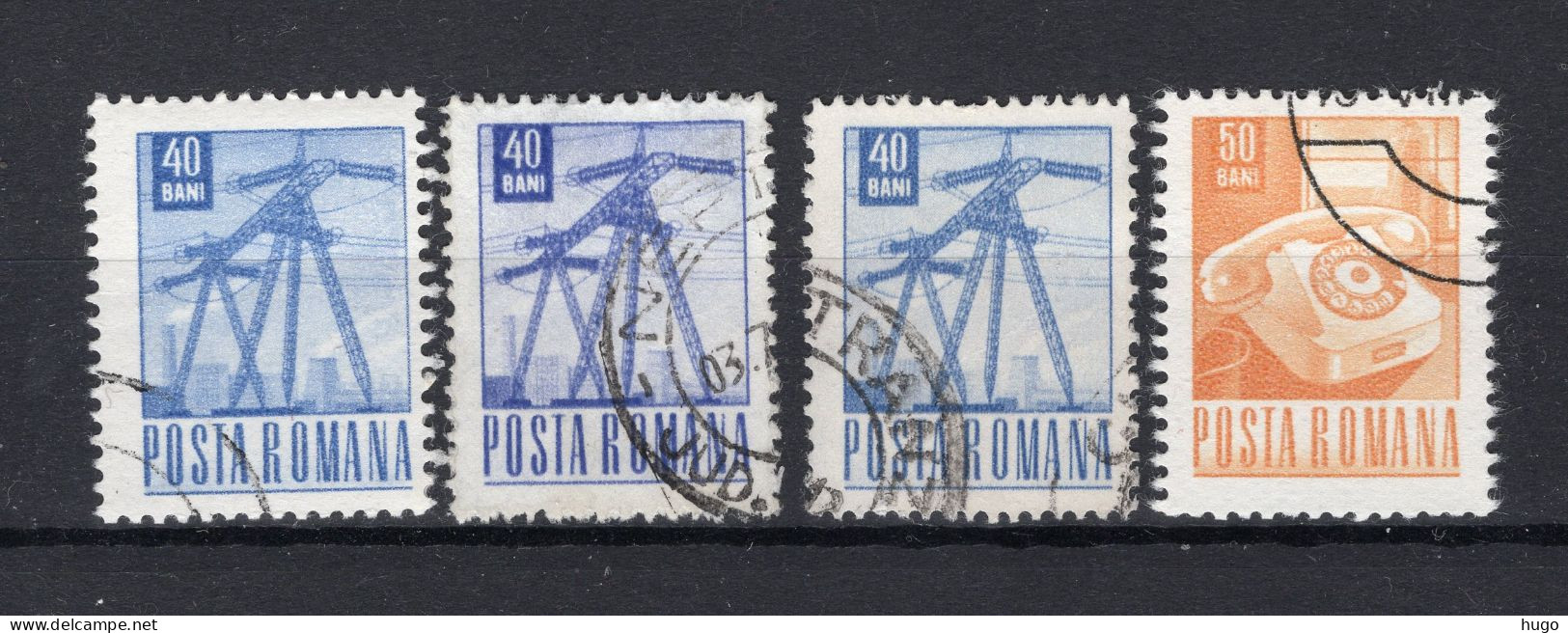 ROEMENIE Yt. 2349A/2350° Gestempeld 1967-1968 - Used Stamps
