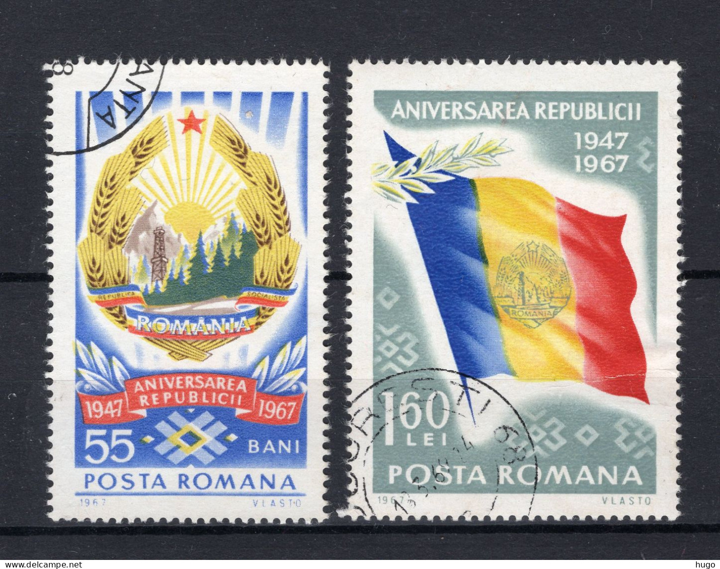 ROEMENIE Yt. 2368/2369° Gestempeld 1967 - Used Stamps
