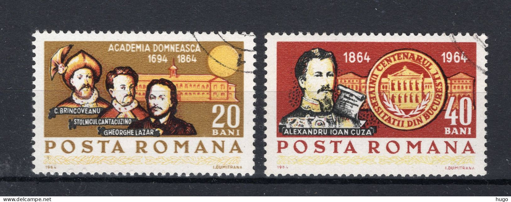 ROEMENIE Yt. 2062/2063° Gestempeld 1964 - Used Stamps