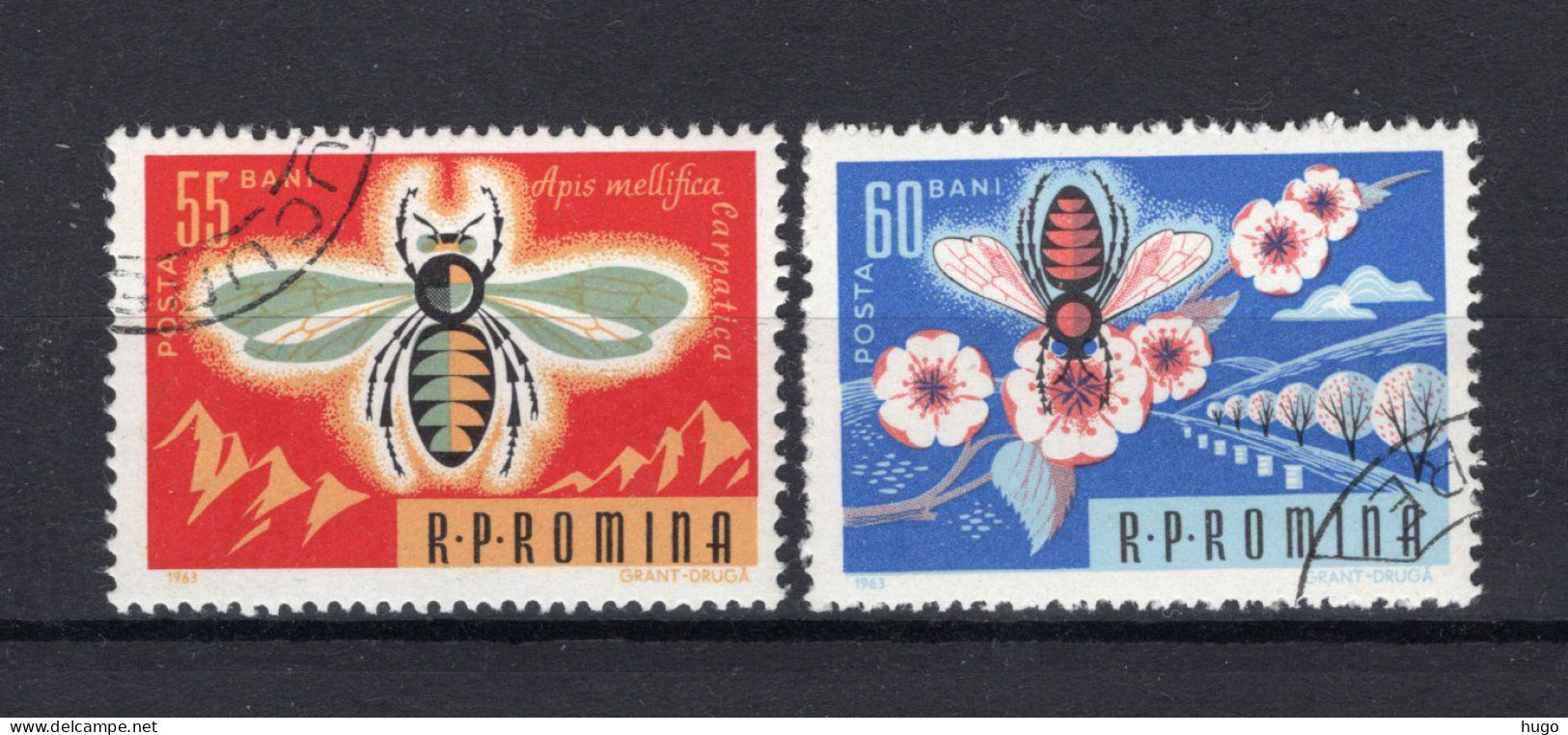 ROEMENIE Yt. 1947/1948° Gestempeld 1963 - Used Stamps