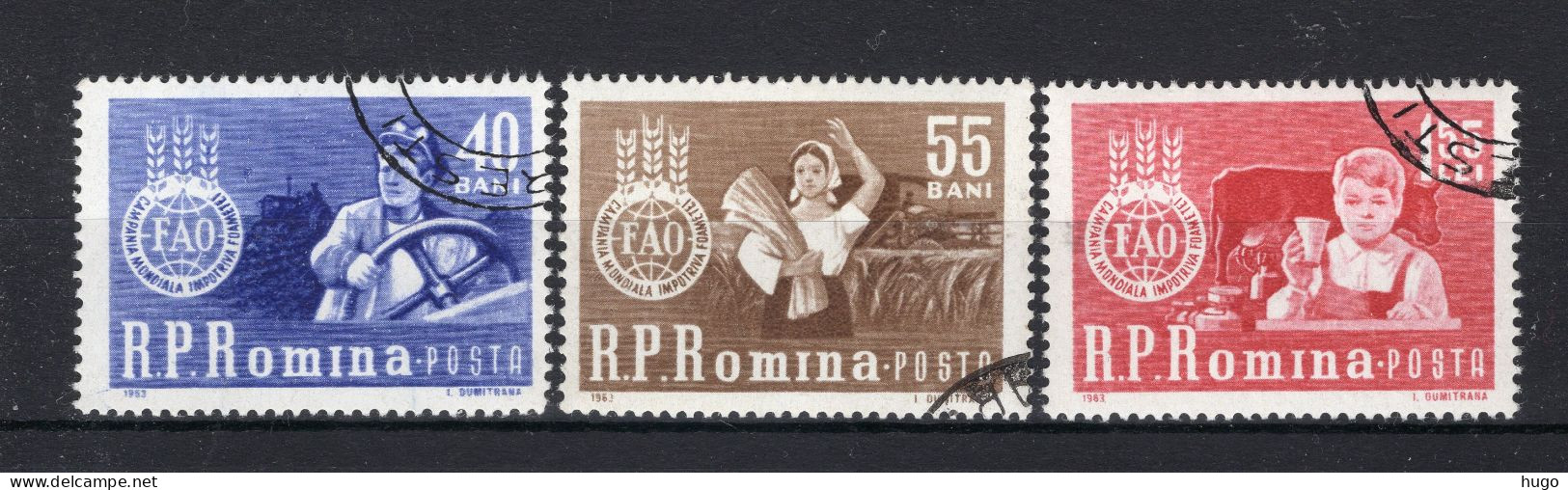 ROEMENIE Yt. 1897/1899° Gestempeld 1963 - Used Stamps