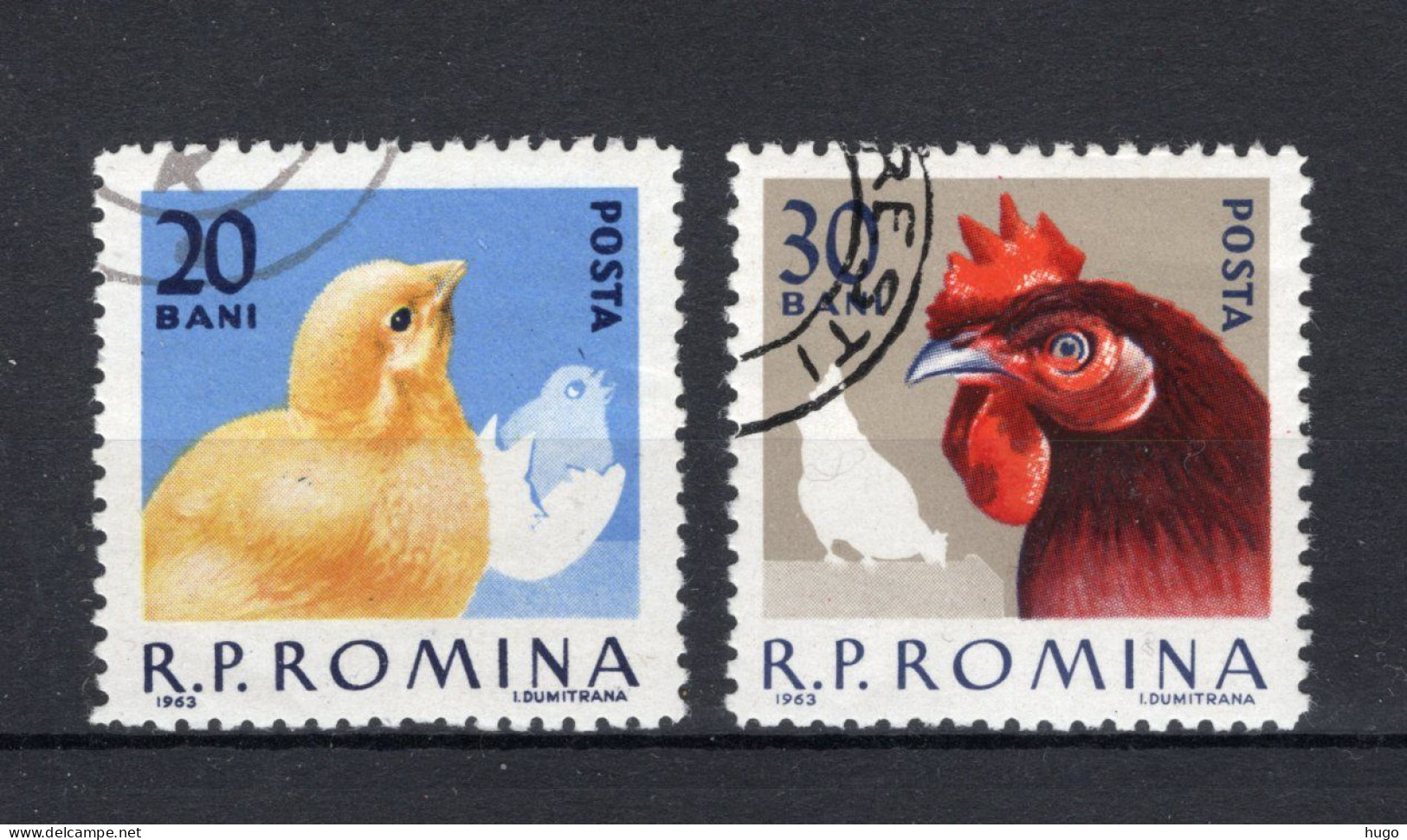 ROEMENIE Yt. 1908/1909° Gestempeld 1963 - Used Stamps