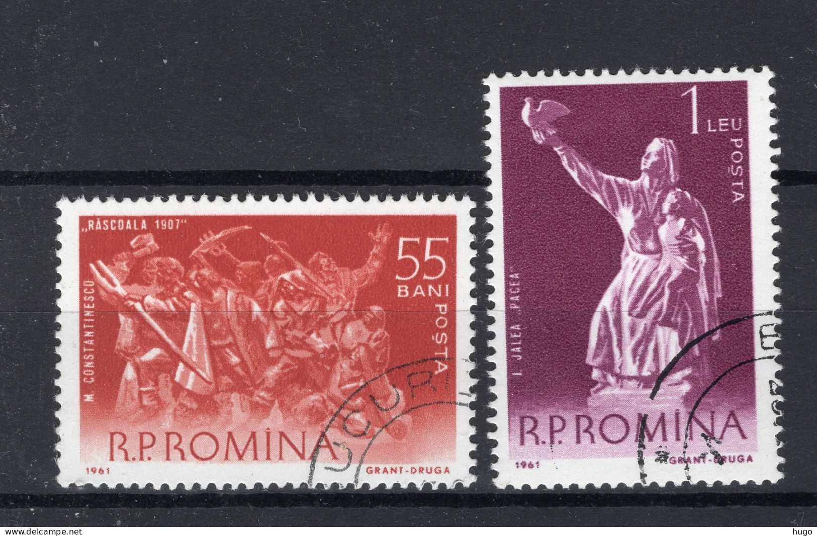 ROEMENIE Yt. 1765/1766° Gestempeld 1961 - Used Stamps