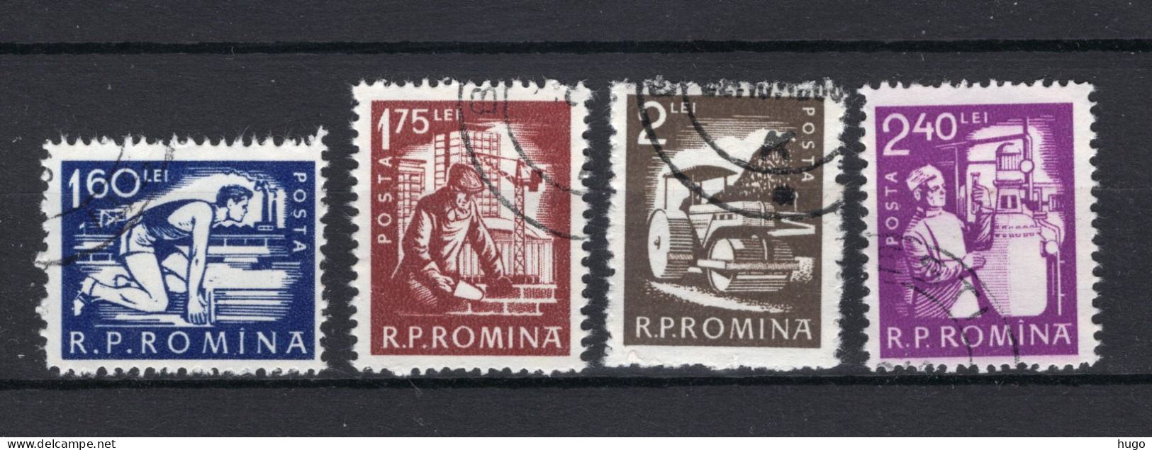 ROEMENIE Yt. 1705/1708° Gestempeld 1960 - Oblitérés