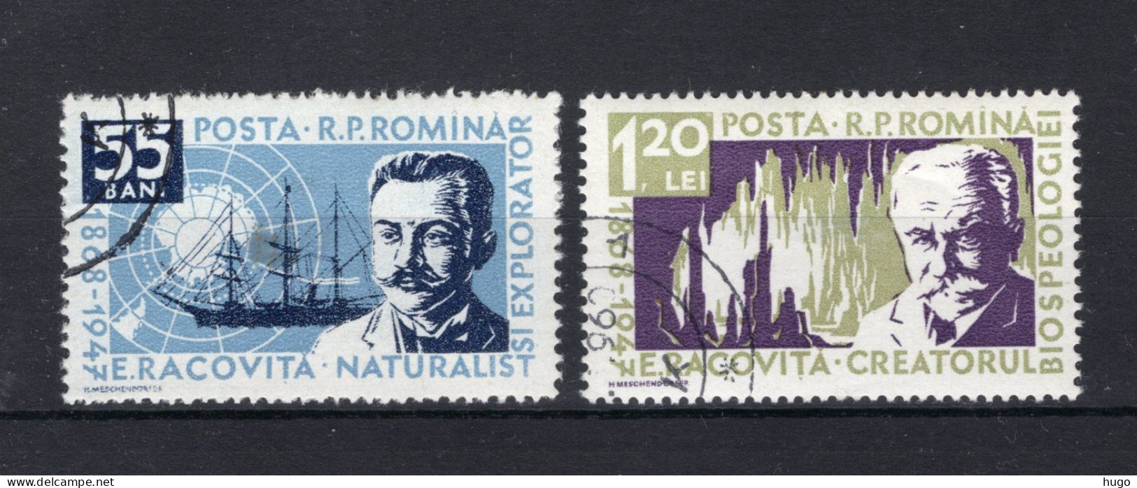 ROEMENIE Yt. 1590/1591° Gestempeld 1958 - Used Stamps