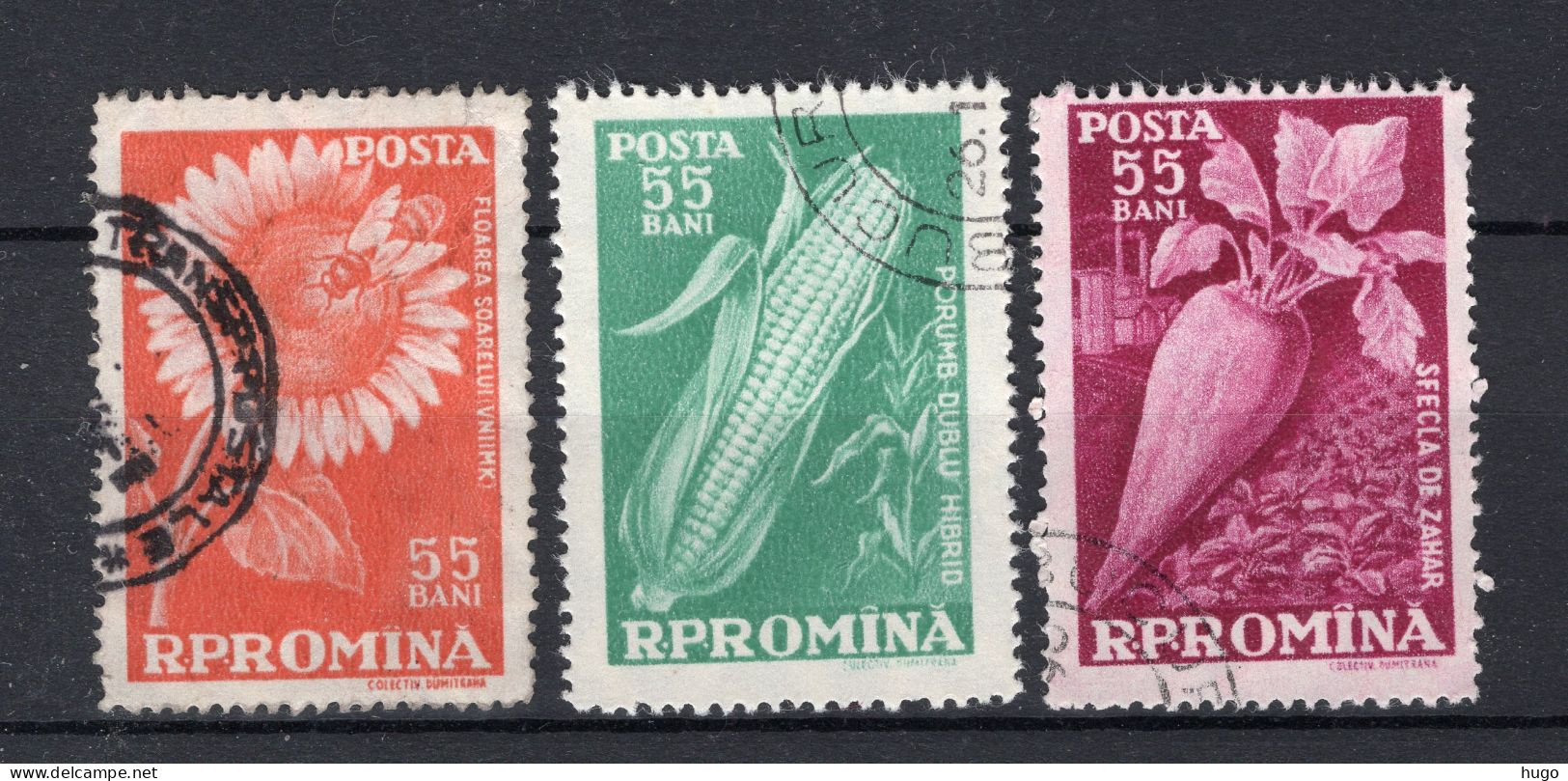 ROEMENIE Yt. 1624/1626° Gestempeld 1959 - Used Stamps