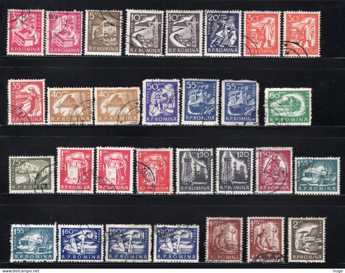 ROEMENIE Yt. 1690/1707° Gestempeld 1960 - Used Stamps