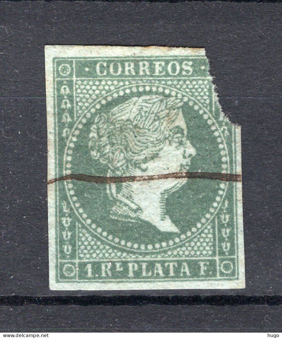 SPANJE Yt. 34° Gestempeld 1855 - Used Stamps