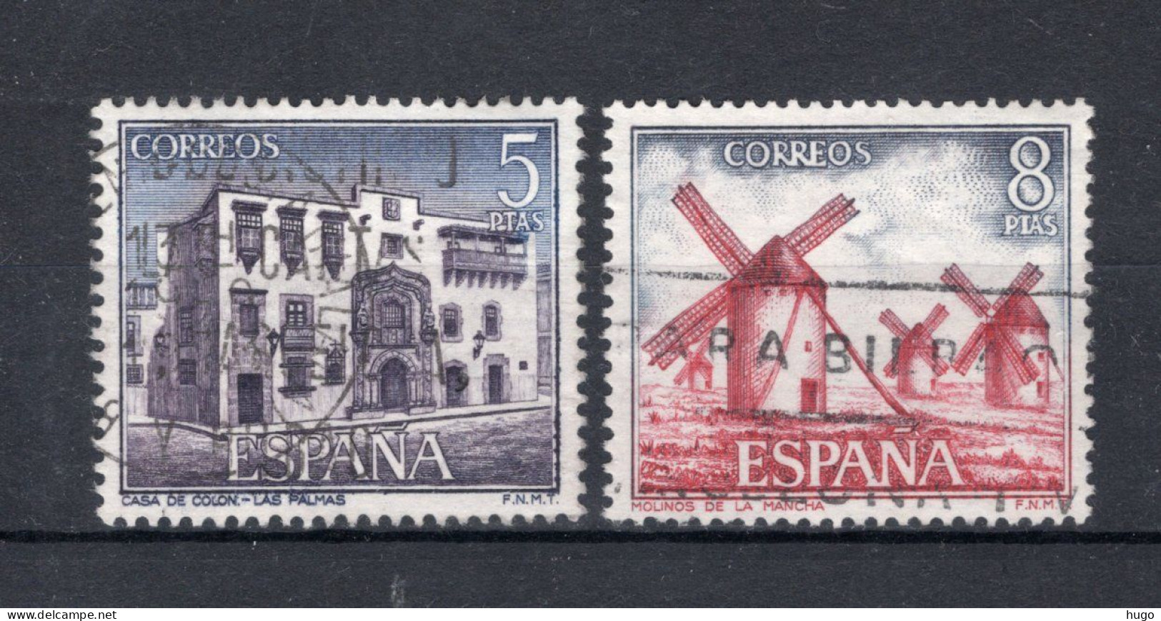 SPANJE Yt. 1786/1787° Gestempeld 1973 - Used Stamps