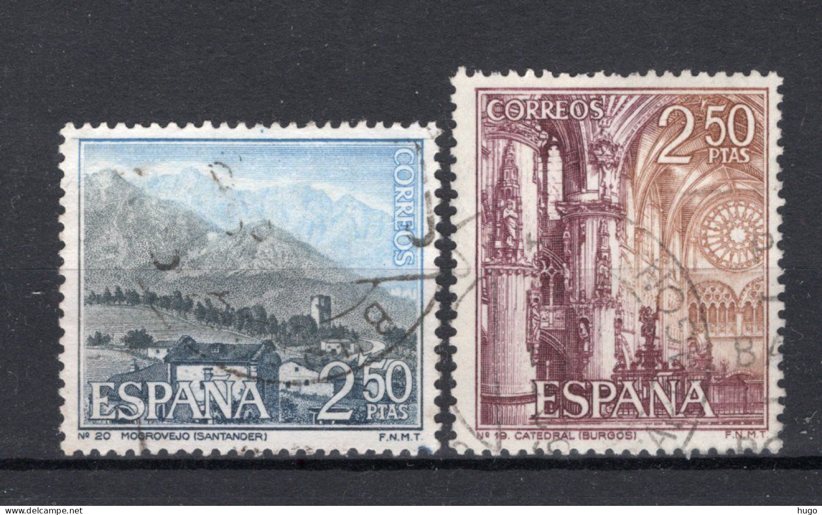 SPANJE Yt. 1352/1353° Gestempeld 1965 - Used Stamps