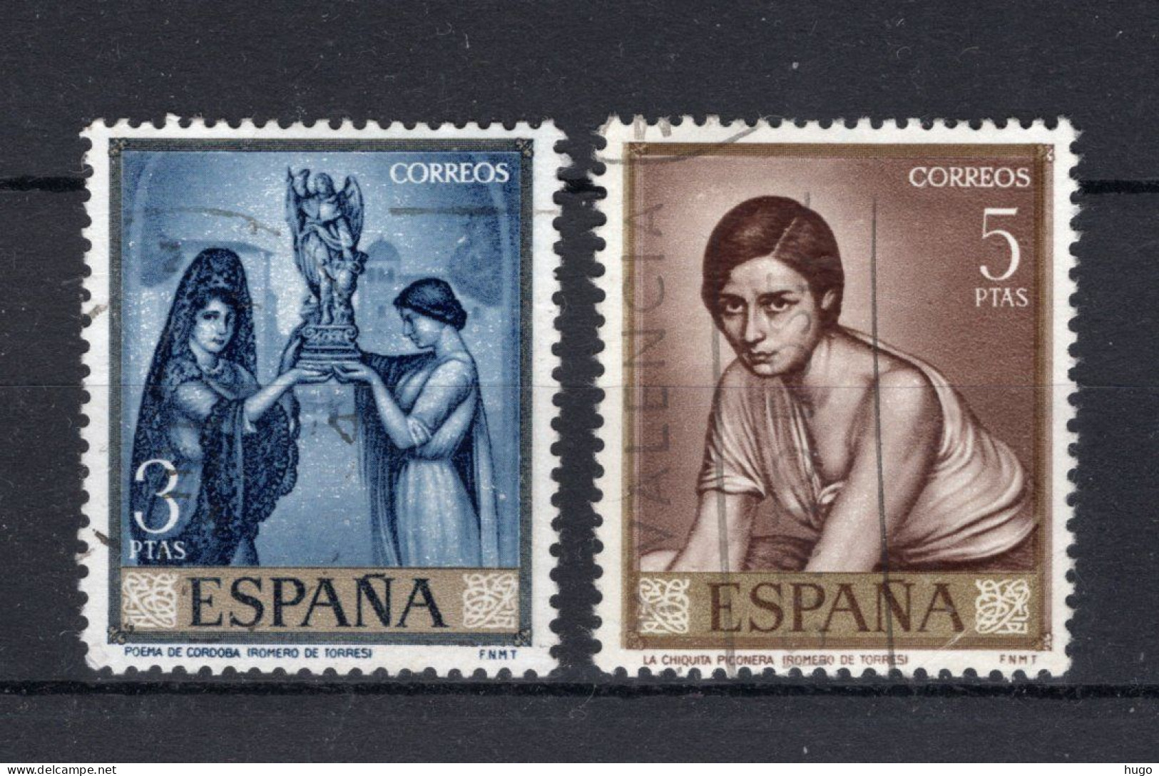 SPANJE Yt. 1319/1320° Gestempeld 1965 - Used Stamps