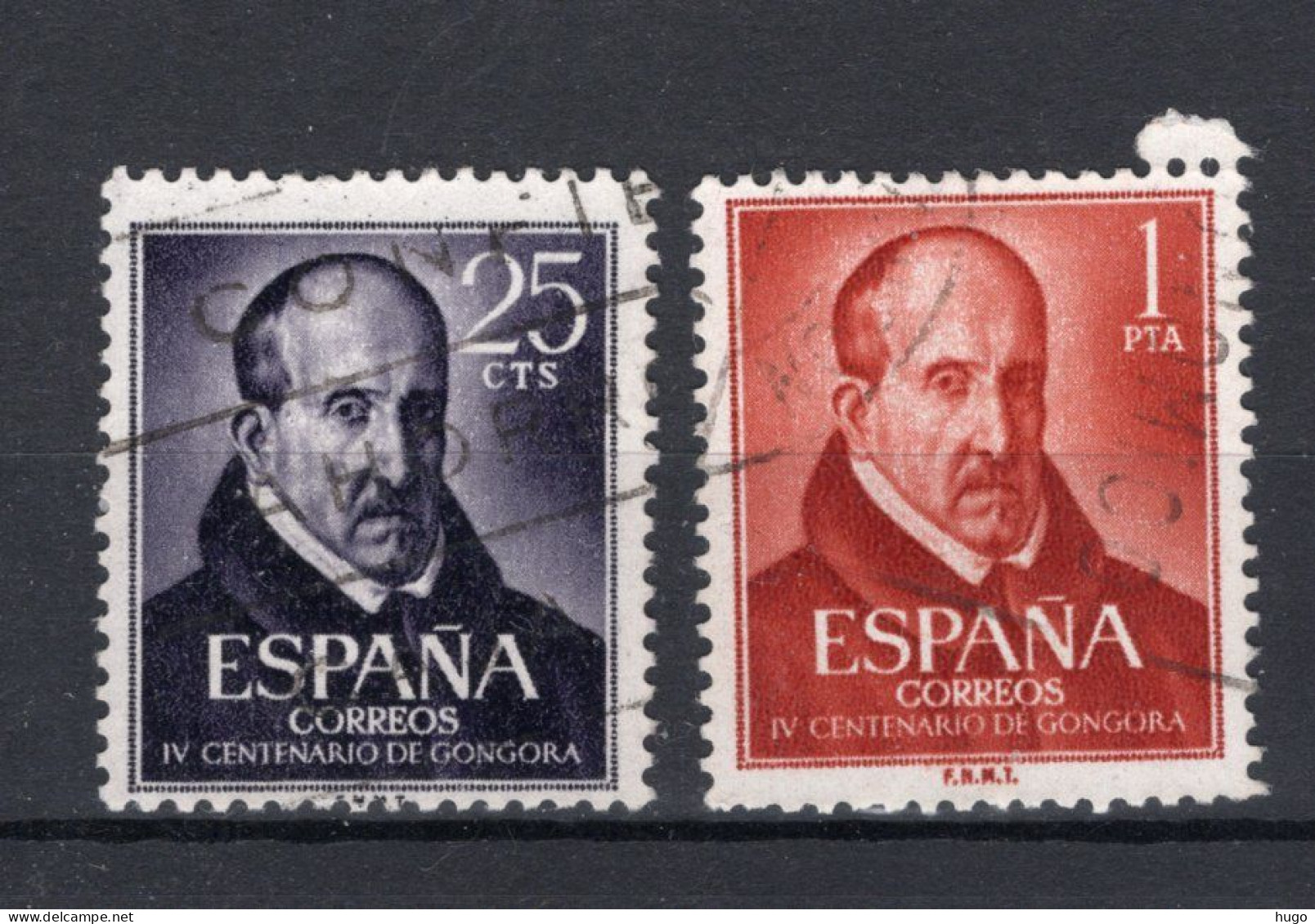 SPANJE Yt. 1042/1043° Gestempeld 1961 - Used Stamps
