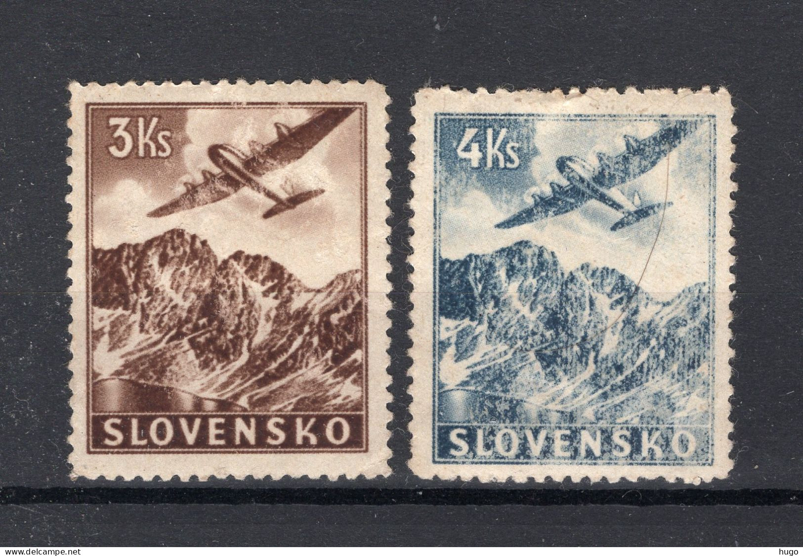 SLOWAKIJE Yt. PA5/6 MH Luchtpost 1940 - Neufs