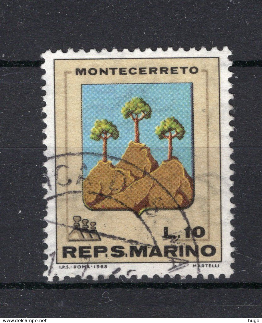 SAN MARINO Yt. 713° Gestempeld 1968 - Gebraucht