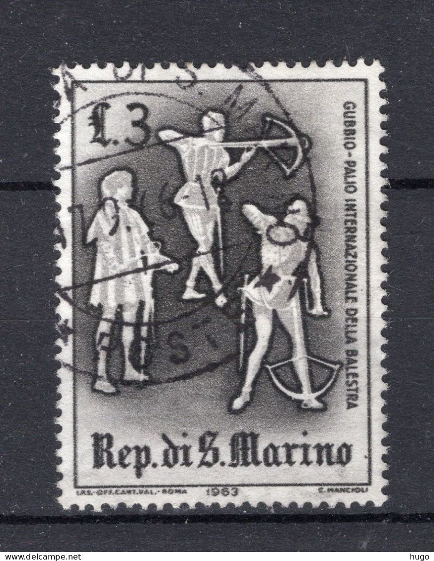 SAN MARINO Yt. 589° Gestempeld 1963 - Oblitérés