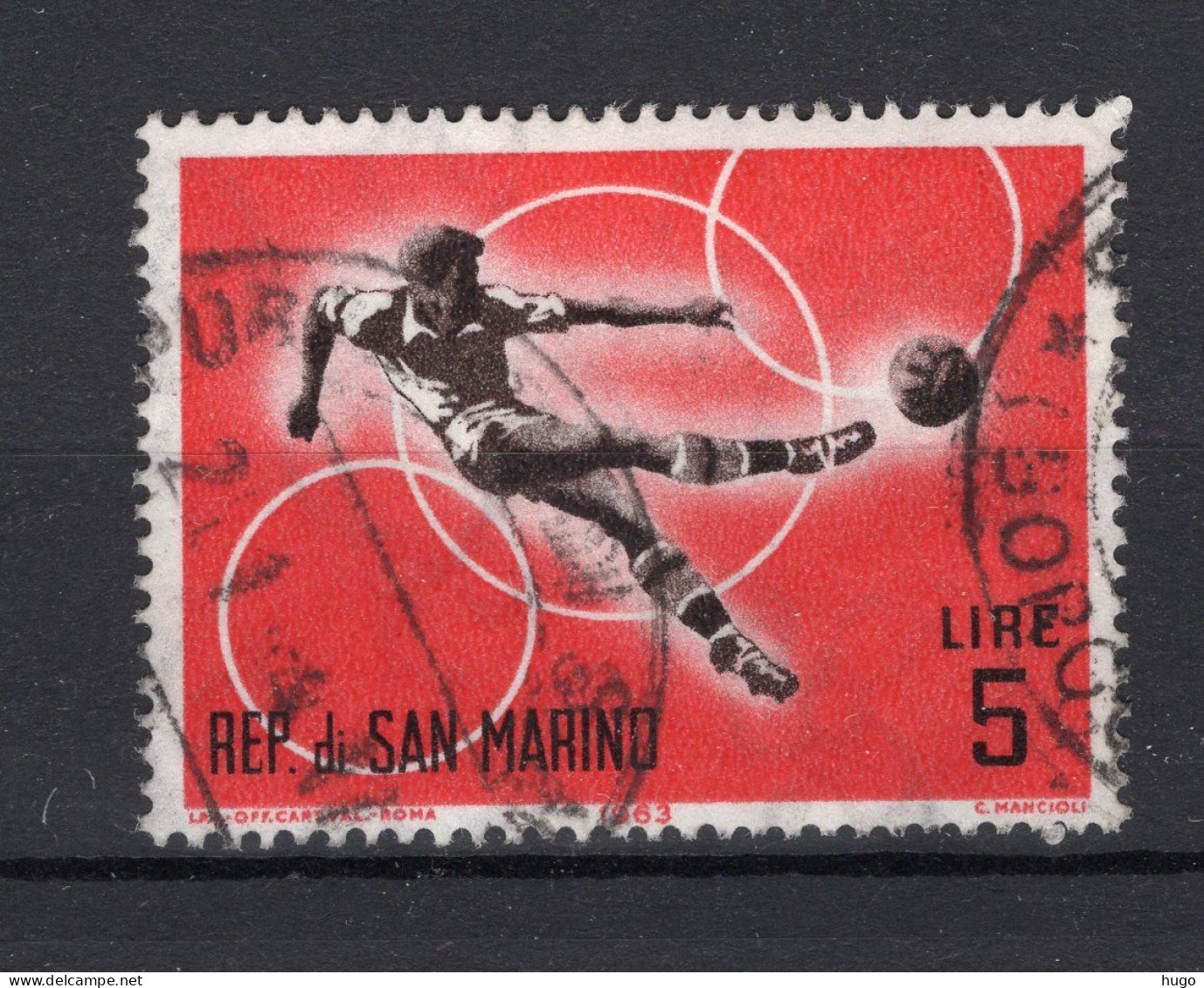 SAN MARINO Yt. 609° Gestempeld 1963 - Used Stamps