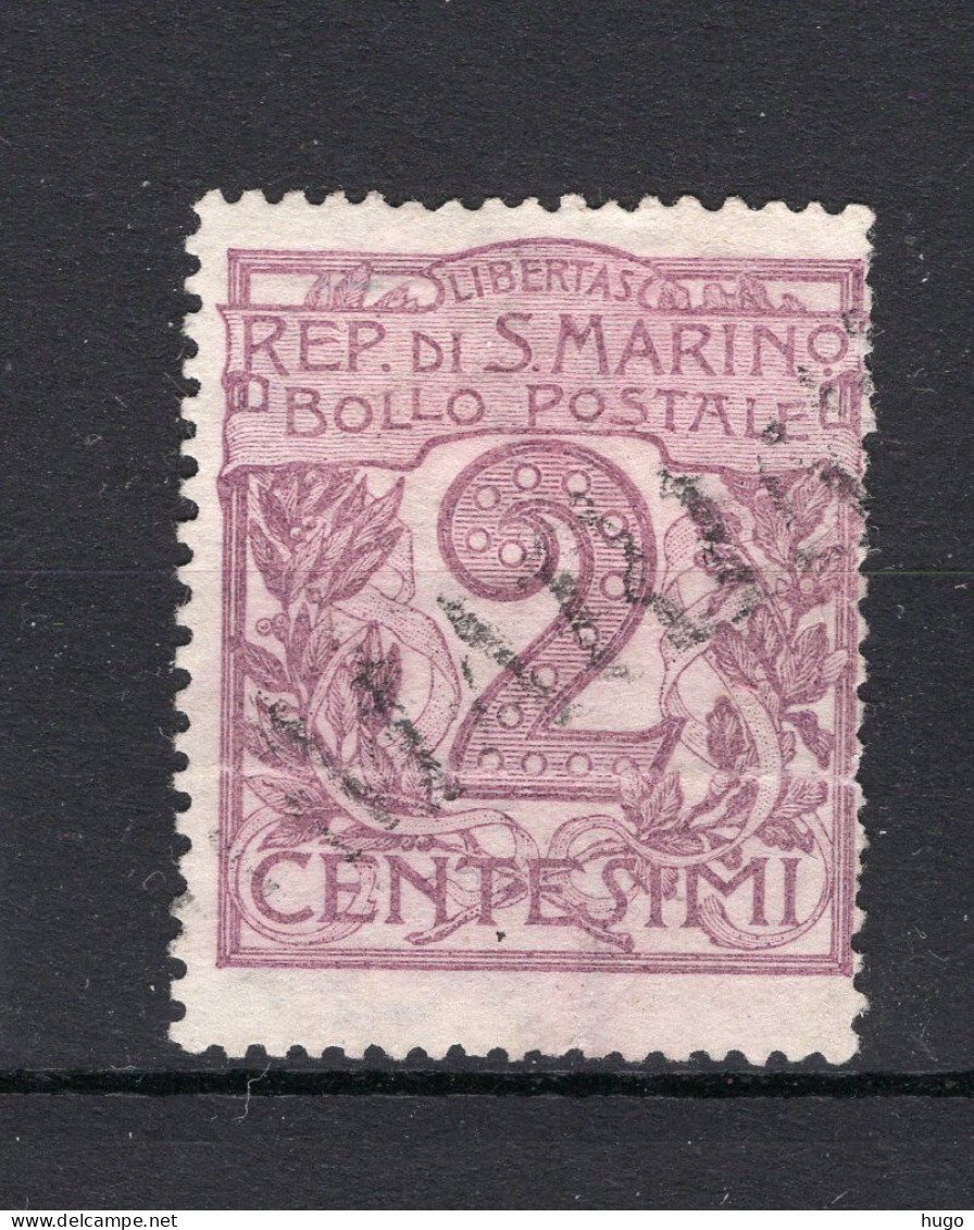 SAN MARINO Yt. 34° Gestempeld 1903 - Used Stamps
