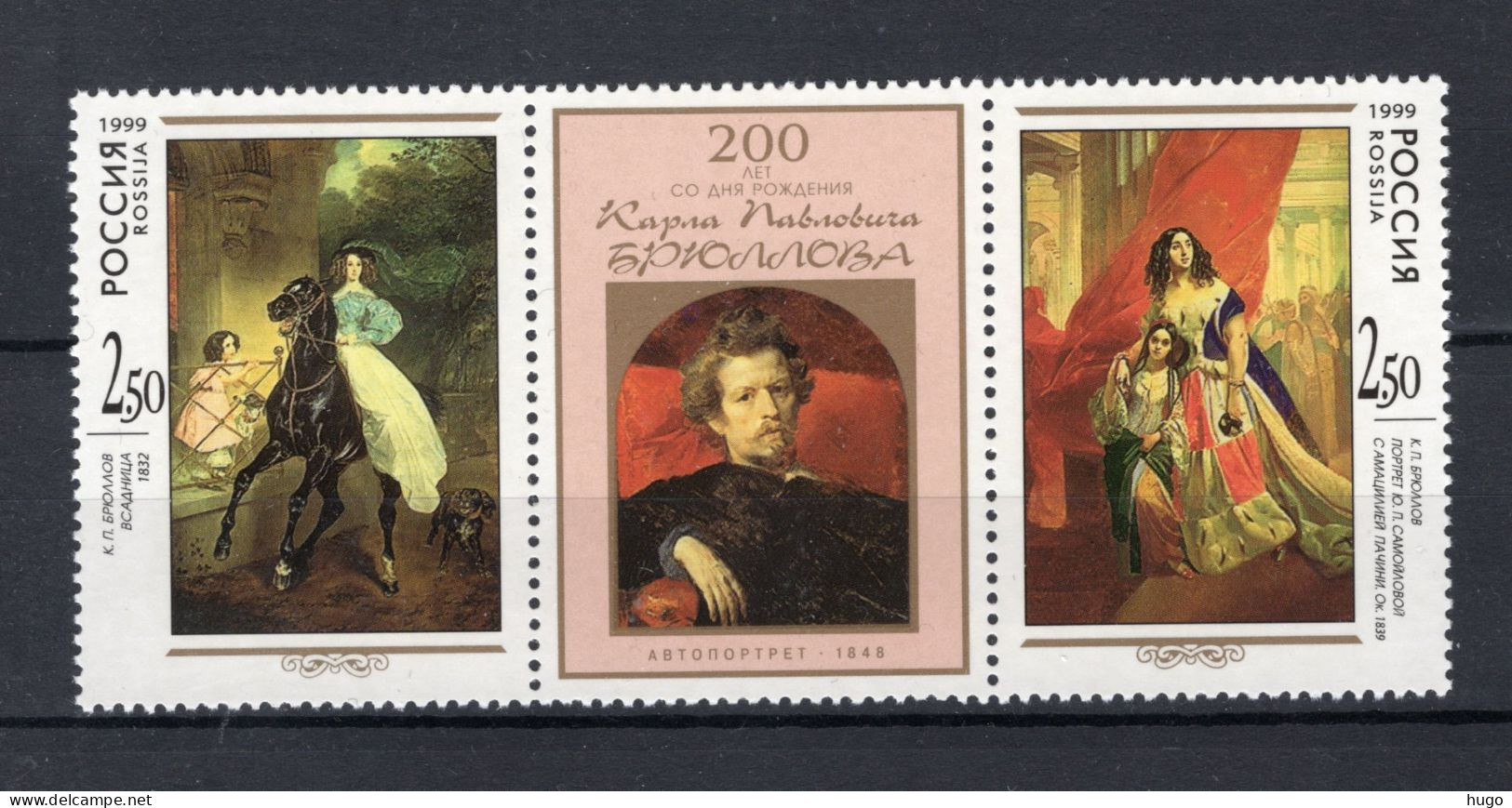RUSLAND Yt. 6421/6422 MNH 1999 - Unused Stamps