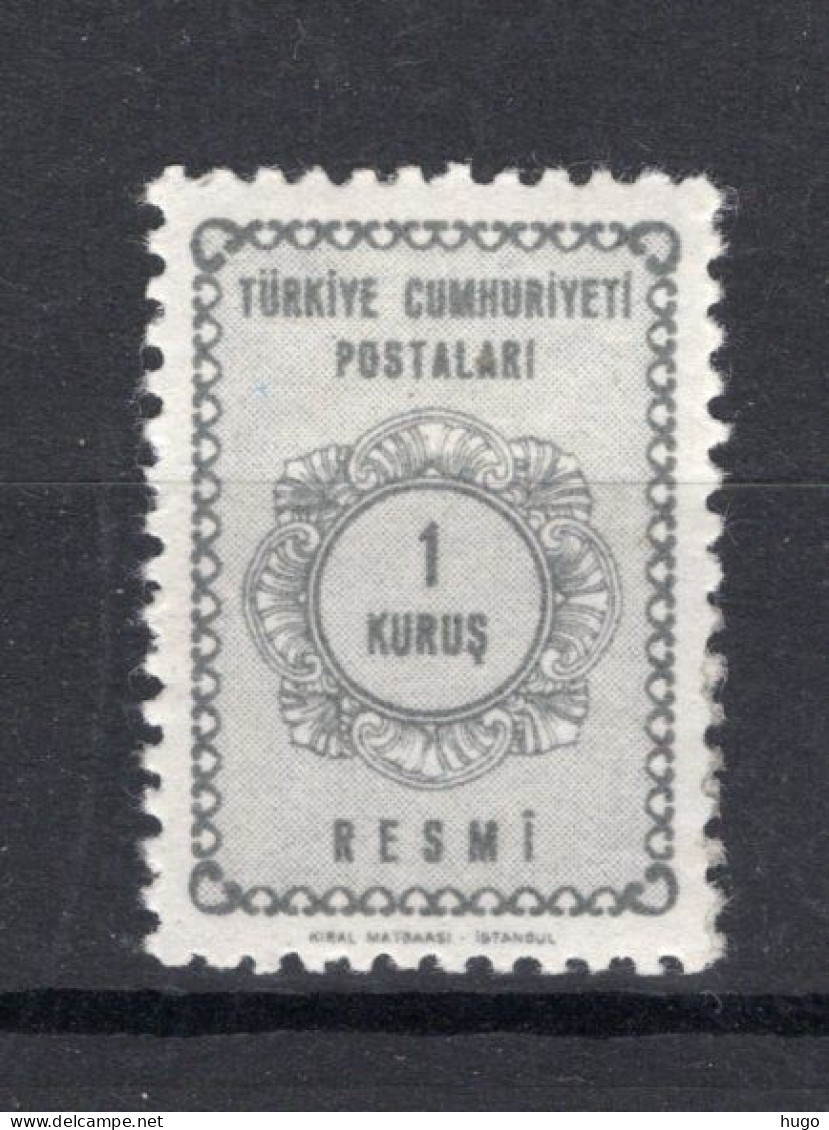 TURKIJE Yt. S87 MH Dienstzegel 1964 - Timbres De Service