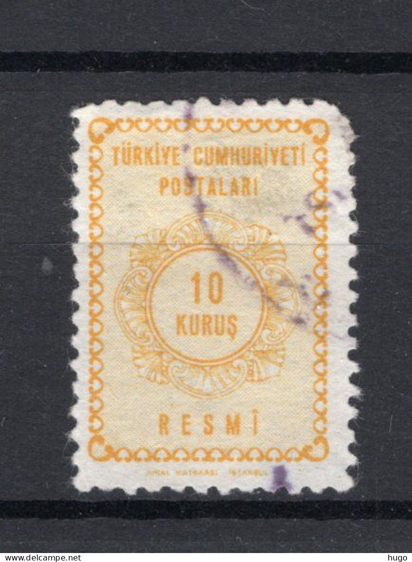 TURKIJE Yt. S89° Gestempeld Dienstzegel 1964 - Timbres De Service