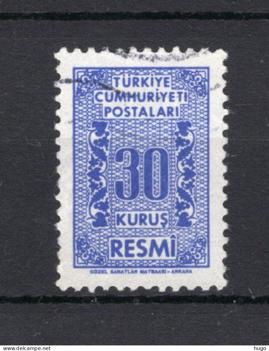 TURKIJE Yt. S79° Gestempeld Dienstzegel 1962 - Official Stamps